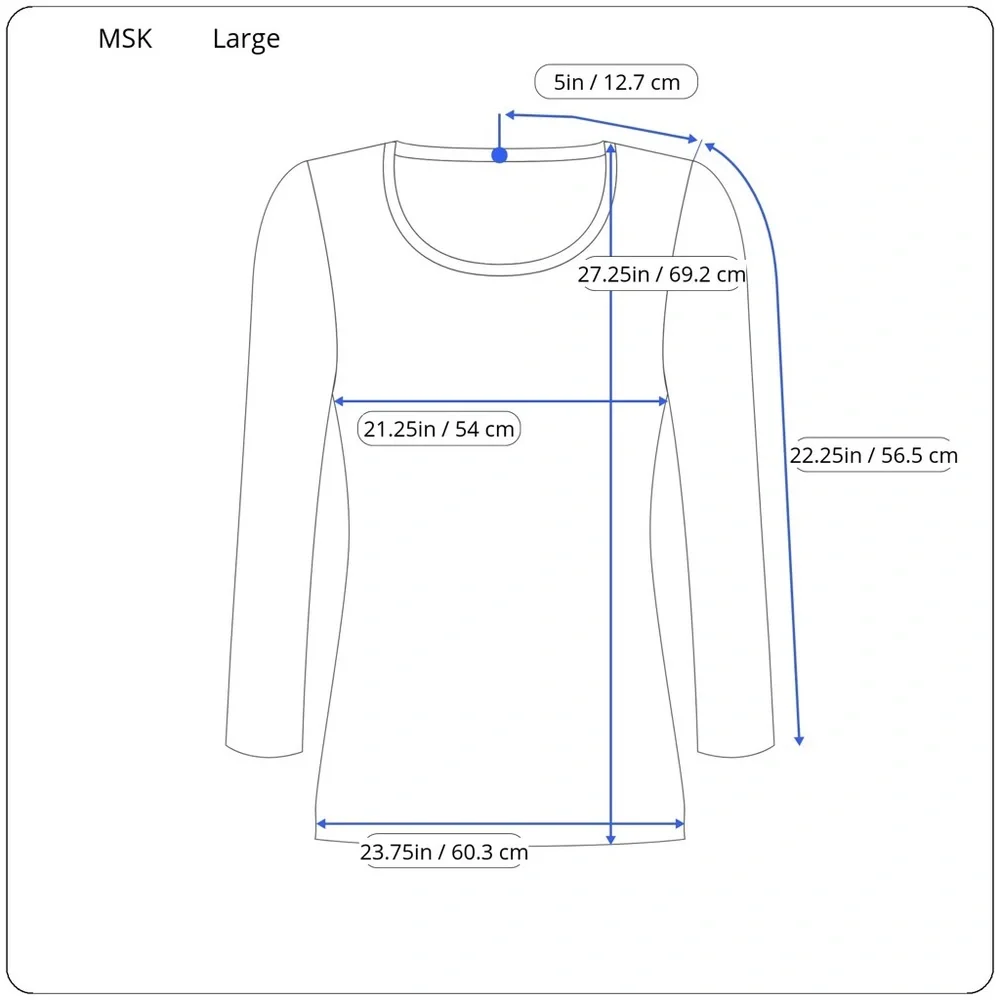 🔥NWT🔥 MSK Women’s Sparkling Mesh Bell Sleeve Top - Picture 7 of 7